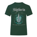 Forest Green - Front - Harry Potter Girls Slytherin Crest T-Shirt