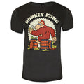 Dark Grey Heather - Front - Super Mario Mens Donkey Kong T-Shirt