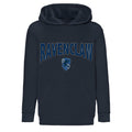 Navy - Front - Harry Potter Boys Ravenclaw Shield Hoodie