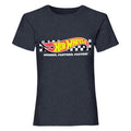 Charcoal - Front - Hot Wheels Girls Higher Farther Faster T-Shirt