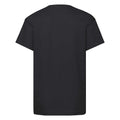 Black - Back - Harry Potter Girls Hufflepuff Crest T-Shirt