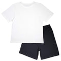 White-Black - Back - Xbox Boys Controller Short Pyjama Set