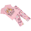 Pale Pink - Back - Paw Patrol Girls Girl Pup Power Skye Pyjama Set