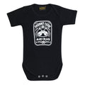 Black - Front - Johnny Cash Boys Man In Black Sleepsuit
