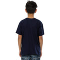 Navy-Red - Lifestyle - Captain America Boys Distressed Shield T-Shirt