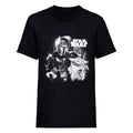 Black - Front - Star Wars: The Mandalorian Mens Mando And The Child Photograph T-Shirt