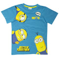Royal Blue-Yellow - Side - Minions Girls Better Together T-Shirt