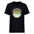 Black - Front - Star Wars: The Mandalorian Mens Eat Sleep Levitate The Child T-Shirt