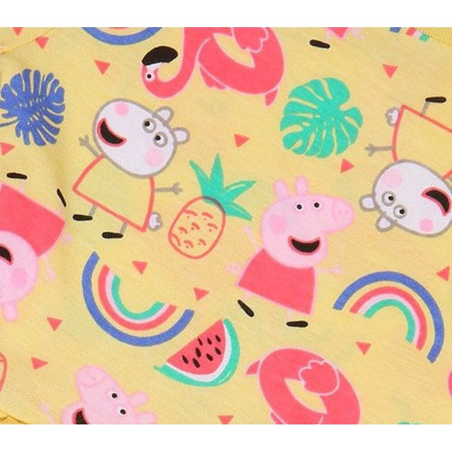 Multicoloured - Side - Peppa Pig Girls Suzy Rainbow Dress Set (Pack of 2)