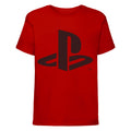 Red - Front - Playstation Boys Player T-Shirt