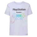 White - Front - Playstation Boys Game Over T-Shirt