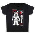 Black - Side - Piggy Boys Tech Specs Robby T-Shirt
