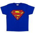 Royal Blue - Side - Superman Girls Logo T-Shirt