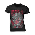 Black - Front - Babymetal Womens-Ladies Rosewolf T-Shirt