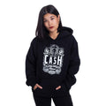 Black - Side - Johnny Cash Unisex Adult Folsom Prison Hoodie