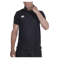 Black - Side - Canterbury Unisex Adult Polo Shirt