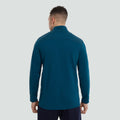 Majolica Blue - Lifestyle - Canterbury Mens Quarter Zip Fleece