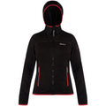 Black - Front - Regatta Great Outdoors Womens-Ladies Willowbrook II Hooded Long Sleeve Jacket