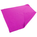 Dark Cerise - Front - Regatta Great Outdoors Lightweight Pocket Compact Travel Towel