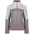 Rock Grey-Light Steel - Front - Regatta Womens-Ladies Sumatra III Softshell Jacket