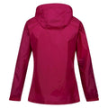 Berry Pink - Back - Regatta Womens-Ladies Pk It Jkt III Waterproof Hooded Jacket