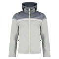 Light Grey-Granite Grey - Front - Dare2B Mens Amnesty Softshell Jacket