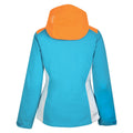 Light Blue-Bright Red Orange - Back - Dare2B Womens-Ladies Inflect Jacket