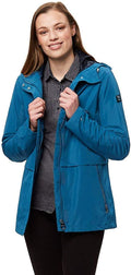 Capri Blue - Back - Regatta Womens-Ladies Bidelia Hooded Jacket