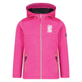 Cyber Pink - Front - Dare 2B Kids-Childrens Embed Softshell Jacket