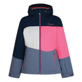 Blue Wing-Luminous Pink - Front - Dare 2B Womens-Ladies Indestruct Ski Jacket