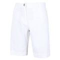 White - Pack Shot - Regatta Womens-Ladies Solita Multi Pocket Active Shorts