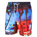 Multicoloured Print - Side - Regatta Mens Mawson II Swim Shorts