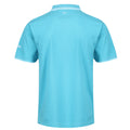 Maui Blue-White - Lifestyle - Regatta Mens Talcott II Pique Polo Shirt