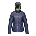Navy-Neon Spring - Front - Regatta Womens-Ladies Acadia II Jacket