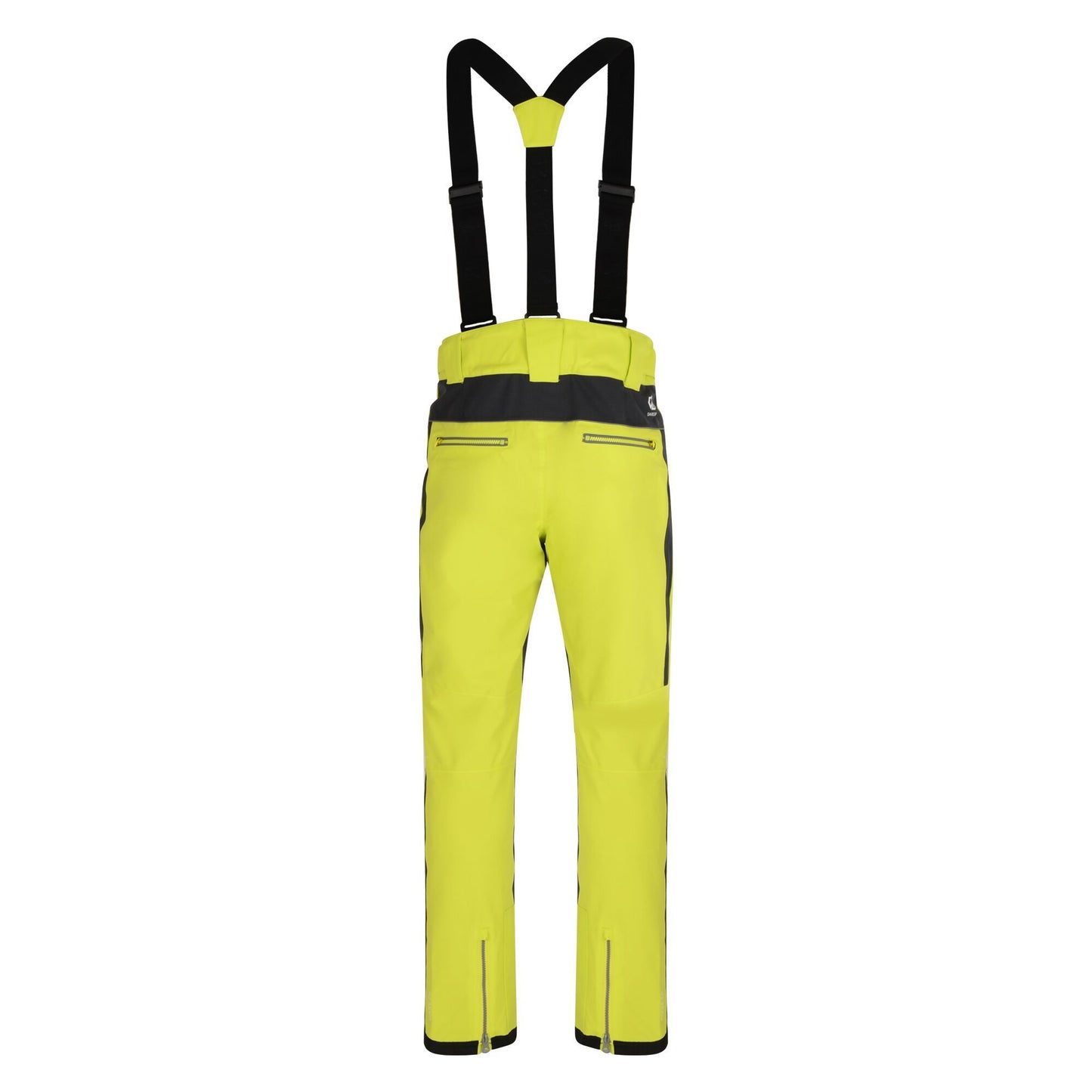 Citron Green-Ebony - Lifestyle - Dare 2B Mens Intrinsic Ski Pants