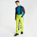 Citron Green-Ebony - Back - Dare 2B Mens Intrinsic Ski Pants