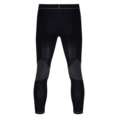 Black-Ebony - Lifestyle - Dare2b Mens Advanced Wool Base Layer Top and Bottoms Set
