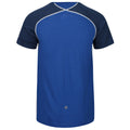 Nautical Blue-Dark Denim - Back - Regatta Mens Tornell II Active T-Shirt