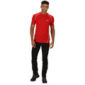 Chinese Red - Back - Regatta Mens Tornell II Active T-Shirt