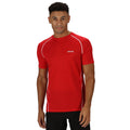 Chinese Red - Side - Regatta Mens Tornell II Active T-Shirt