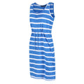 Strong Blue - Lifestyle - Regatta Womens-Ladies Felixia Striped Sleeveless Dress