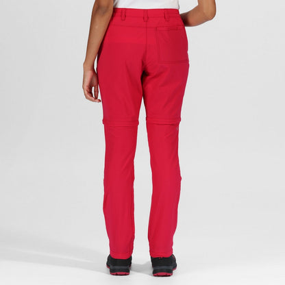 Dark Cerise - Lifestyle - Regatta Womens-Ladies Highton Walking Trousers