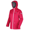 Dark Cerise - Side - Regatta Womens-Ladies Baymere Waterproof Jacket