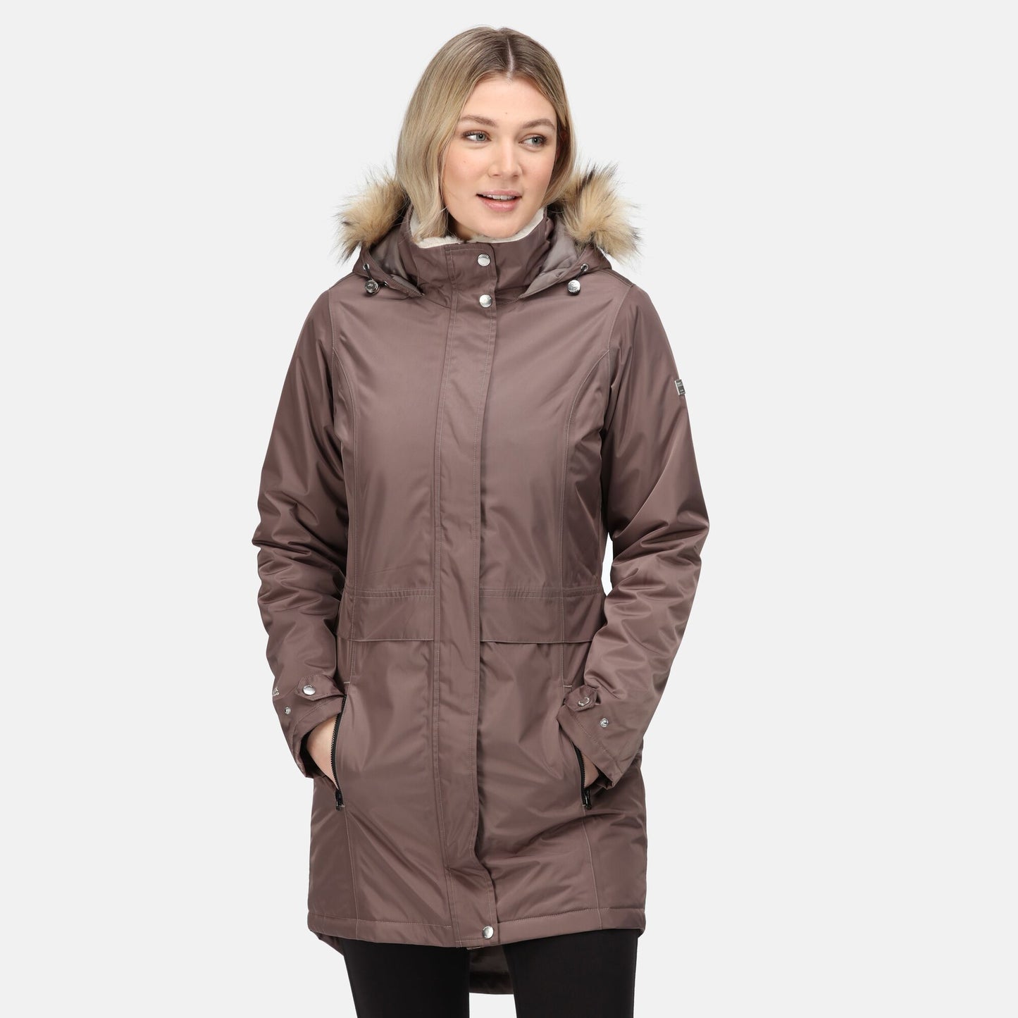 Coconut - Back - Regatta Womens-Ladies Lexis Parka