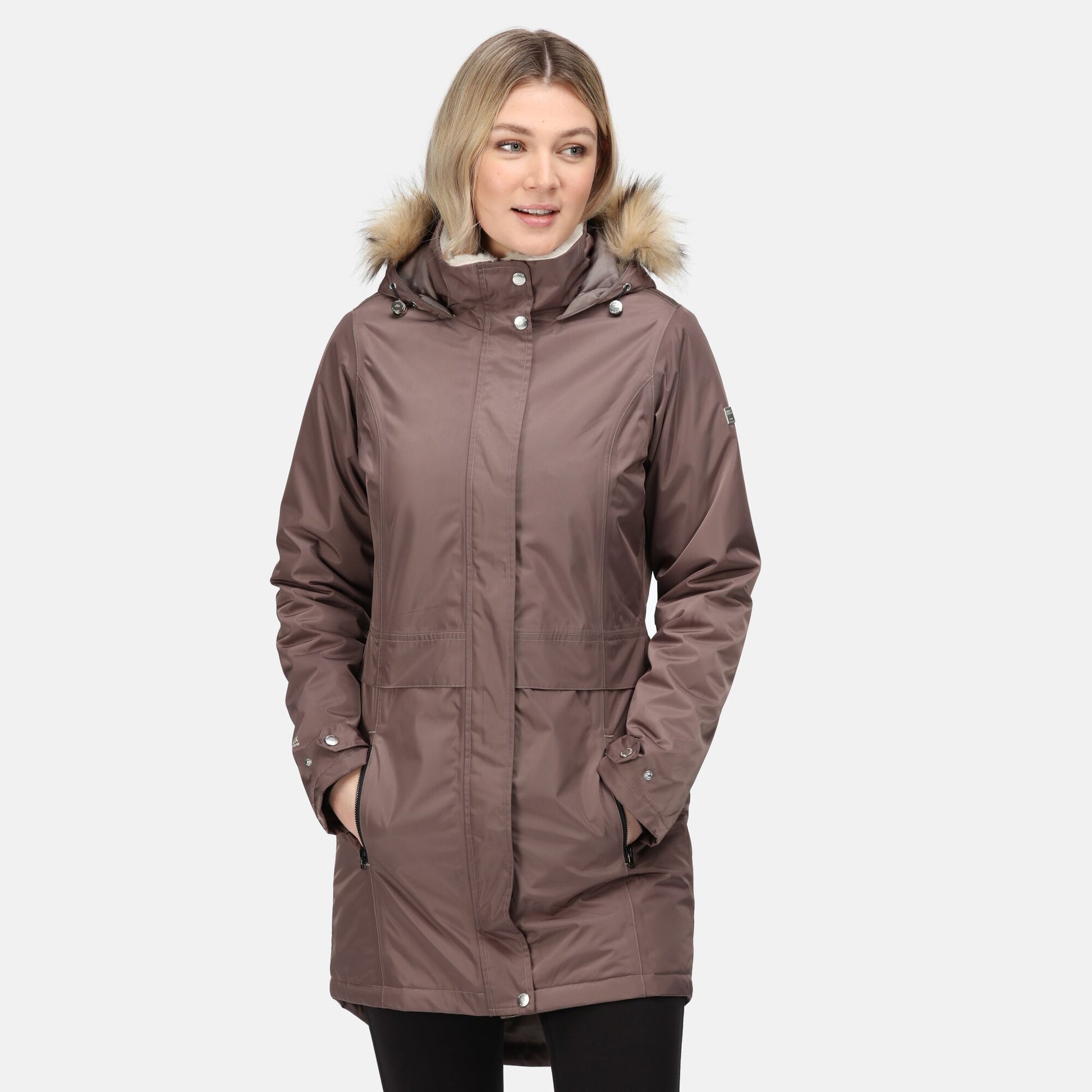 Coconut - Back - Regatta Womens-Ladies Lexis Parka