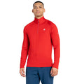 Danger Red - Side - Dare 2B Mens Fuse Up II Midlayer