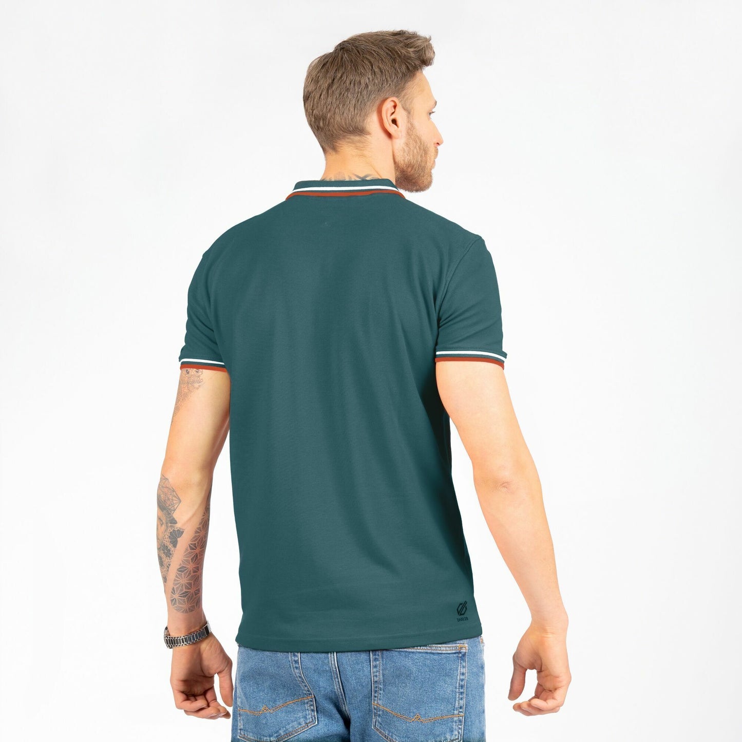 Fern - Back - Dare 2B Mens Precise Polo Shirt