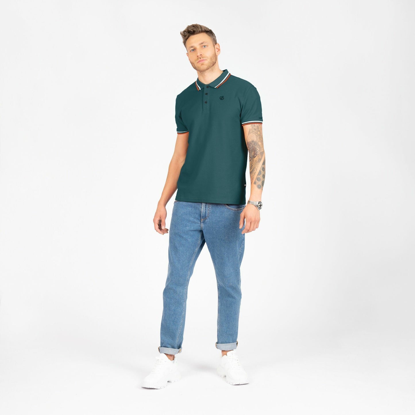 Fern - Side - Dare 2B Mens Precise Polo Shirt