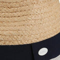 Cream-Navy-White - Back - Regatta Womens-Ladies Marsa Sun Hat