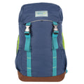Dark Denim-Brown-Blue - Front - Stamford Childrens-Kids 10L Backpack